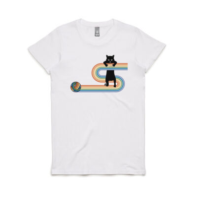 Retro Cat Tee Thumbnail
