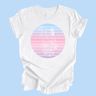 Ombre Cat Tee Thumbnail